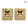 14k A Diamond earring jacket