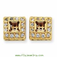 14k A Diamond earring jacket