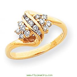 14k A Diamond ring