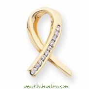 14k A Diamond slide