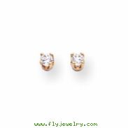 14k A Diamond stud earring