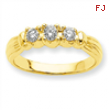 14k A Diamond three stone ring