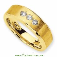 14k AA Diamond men's band