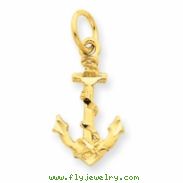 14k Anchor Charm