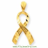 14k Awareness Pendant