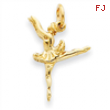 14k Ballerina Charm