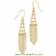 14K Beaded Earrings