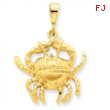 14k Cancer Zodiac Charm