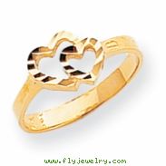 14k Children's Heart Ring
