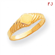 14k Child's Fancy Signet Ring