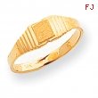 14k Childs Polished & Satin Ring