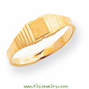14k Childs Polished & Satin Ring