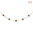 14K Chocolate Cultured Pearl Necklace chain