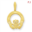 14k Claddagh Charm