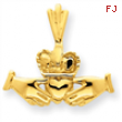 14k Claddagh Charm