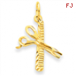 14k Comb & Scissors Charm