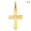 14k Cross Charm