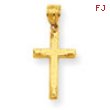 14K Cross Pendant