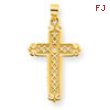 14k Cross Pendant