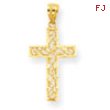 14k Cross Pendant