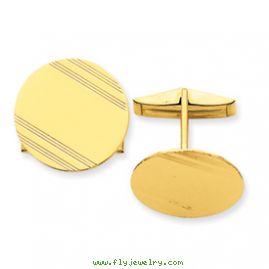 14k Cuff Links