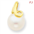 14K Cultured Pearl Pendant