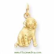 14k Dog Charm