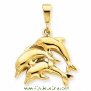 14k Dolphin Charm