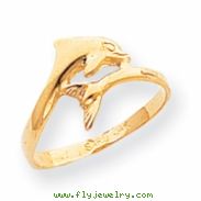 14k Dolphin Ring