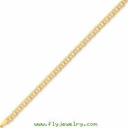 14k Double Link Charm Bracelet