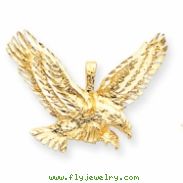 14k Eagle Pendant