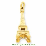 14k Eiffel Tower Charm