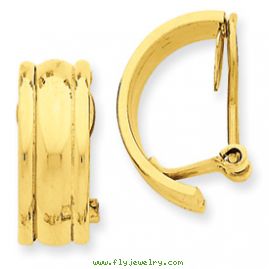 14k Fancy Non-pierced Earrings