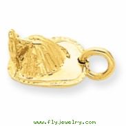 14k Fireman's Hat Charm