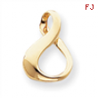 14k Fits up to 2.5mm Regular & 4mm Fancy/Reversible Fancy Omega Slide