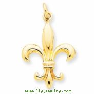 14k Fleur de Lis Charm