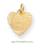 14K Gold  #1 Granddaughter Charm