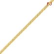 14K Gold  4.1mm Semi-Solid Anchor Chain