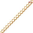 14K Gold  Add-A-Diamond Tennis Bracelet Mounting