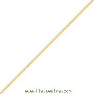 14K Gold 0.80mm Spiga Pendant Chain