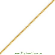 14K Gold 0.9mm Solid Polished Franco Bracelet