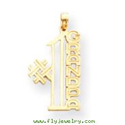 14K Gold #1 Grandpa Pendant