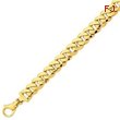 14K Gold 10.75mm Polished Fancy Link Bracelet