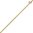 14K Gold 1.0mm Box Chain