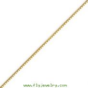 14K Gold 1.0mm Box Chain