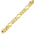 14K Gold 11.8mm Polished Fancy Link Bracelet