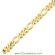 14K Gold 11.8mm Polished Fancy Link Bracelet