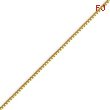 14K Gold 1.1mm Box Chain