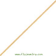 14K Gold 1.25mm Spiga Chain