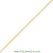 14K Gold 1.3mm Cable Chain